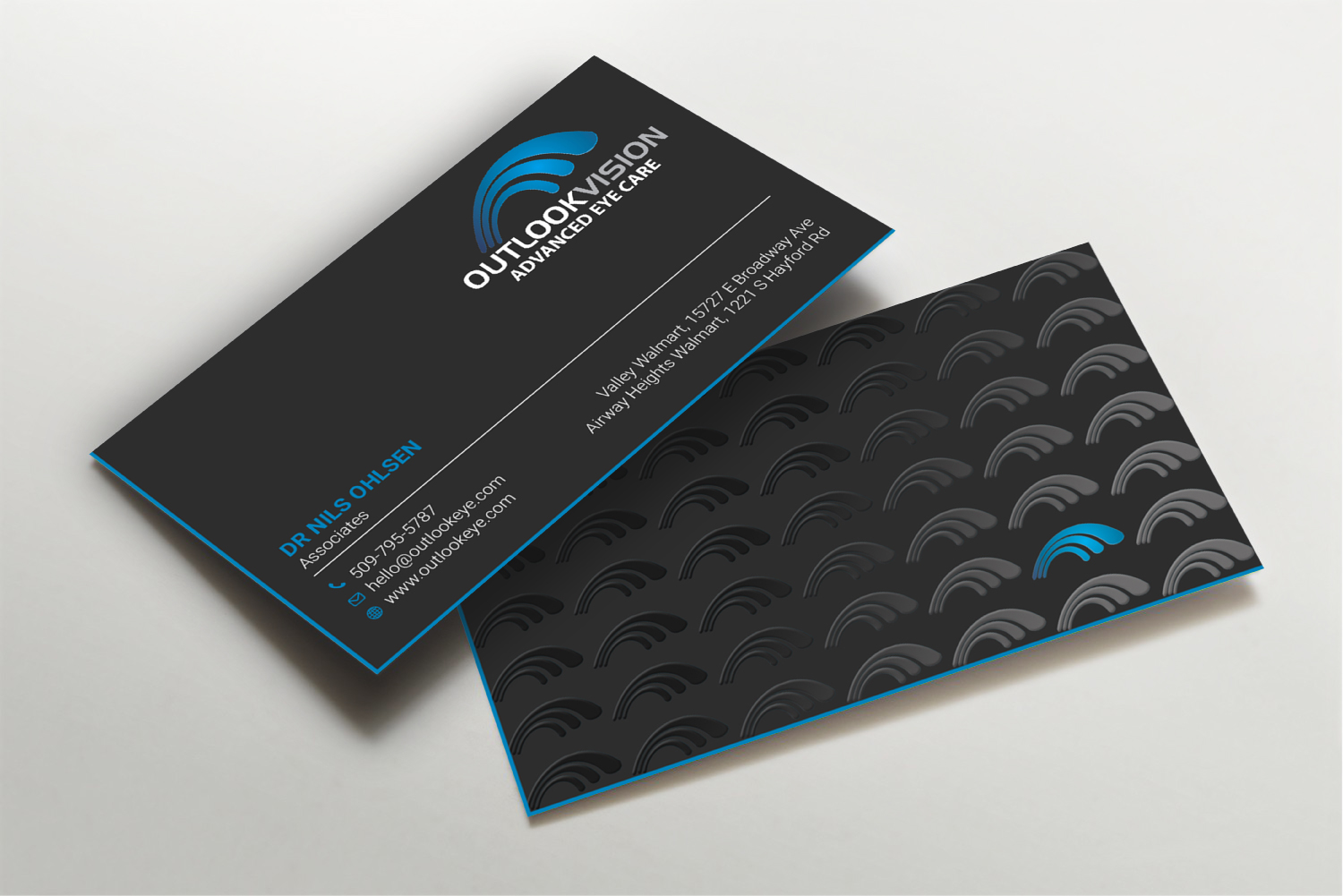 Business Card Design by LAXMI DESIGNHUB for Outlook Vision | Design #25832890