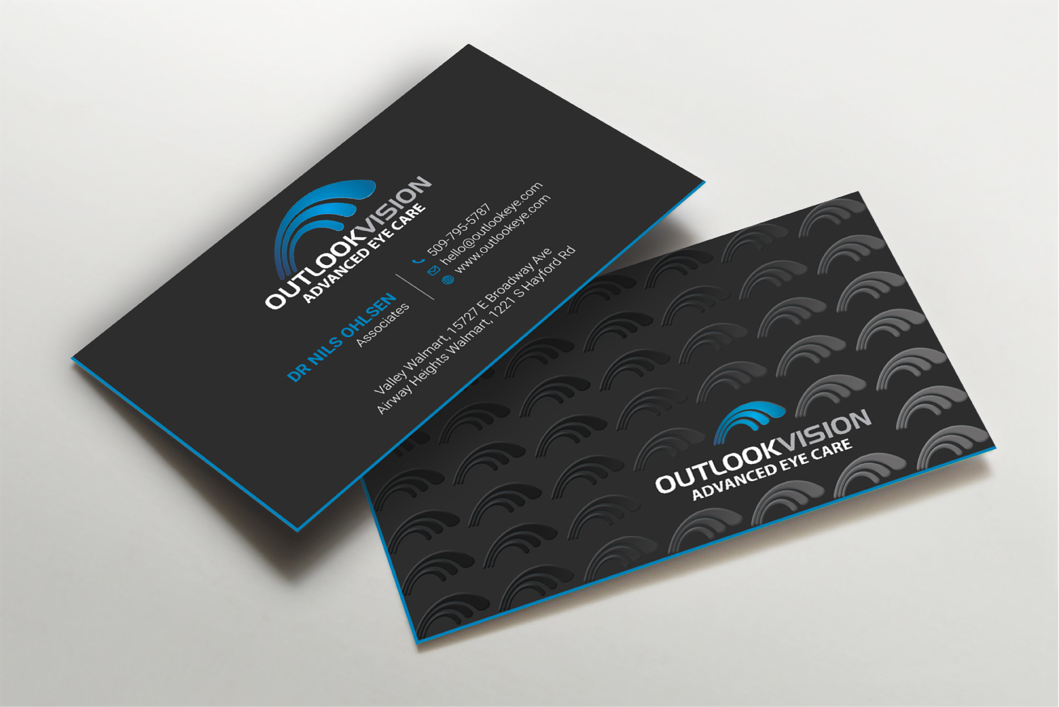 Business Card Design by LAXMI DESIGNHUB for Outlook Vision | Design #25832896
