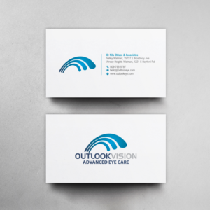 Design de Carte de Visite par chandrayaan.creative pour Outlook Vision | Design : #25833630