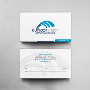 Visitenkarten-Design von chandrayaan.creative für Outlook Vision | Design: #25833637