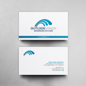 Visitenkarten-Design von chandrayaan.creative für Outlook Vision | Design: #25833638