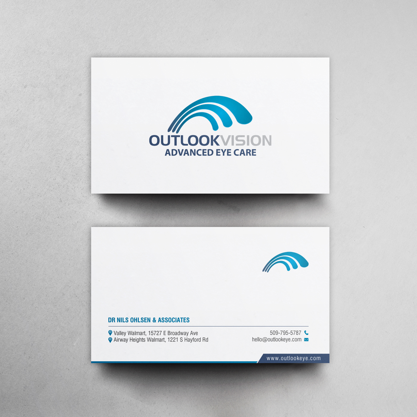 Visitenkarten-Design von chandrayaan.creative für Outlook Vision | Design #25833642