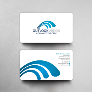 Visitenkarten-Design von chandrayaan.creative für Outlook Vision | Design: #25835165