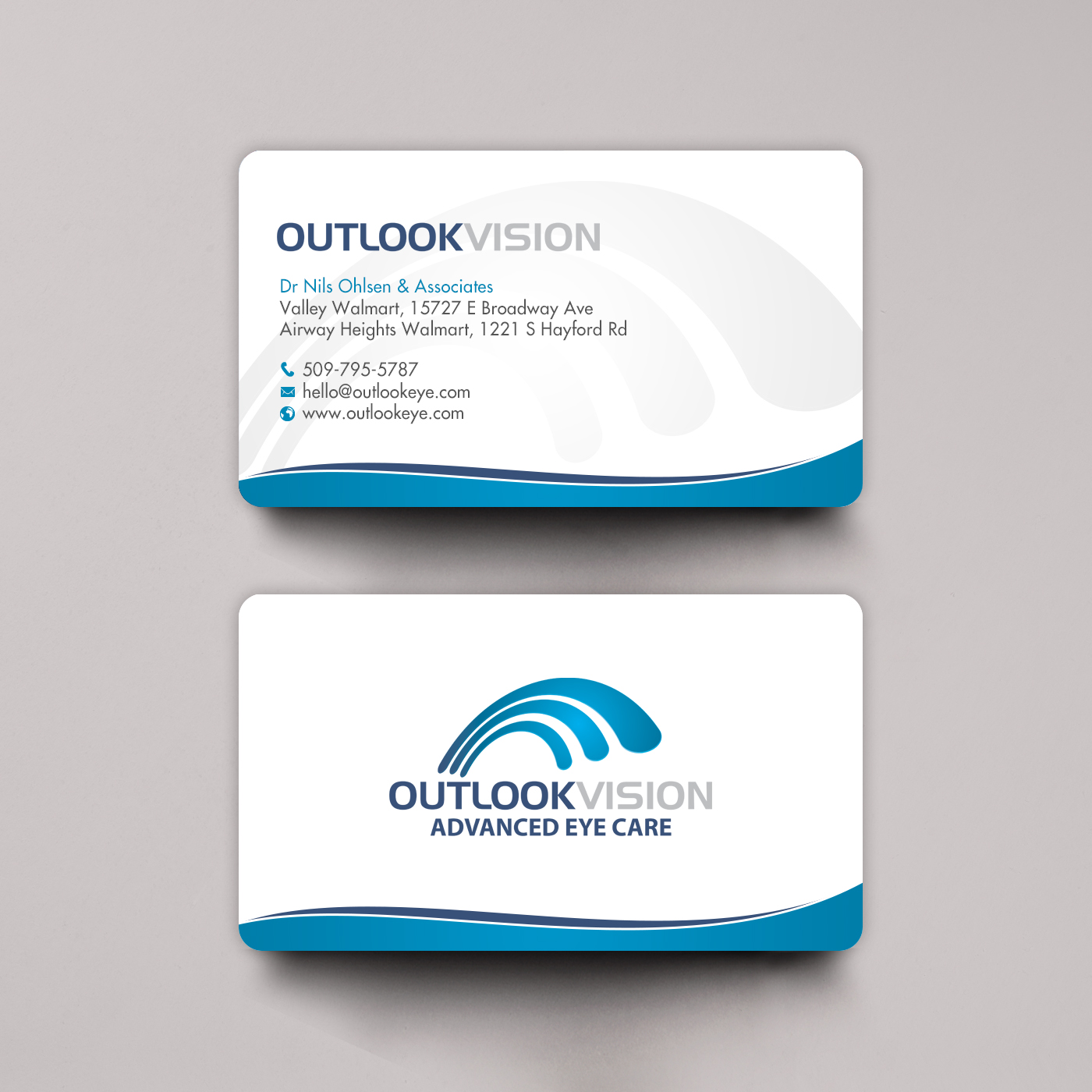 Visitenkarten-Design von chandrayaan.creative für Outlook Vision | Design #25835170