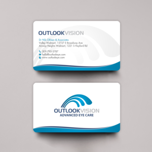 Visitenkarten-Design von chandrayaan.creative für Outlook Vision | Design: #25835170