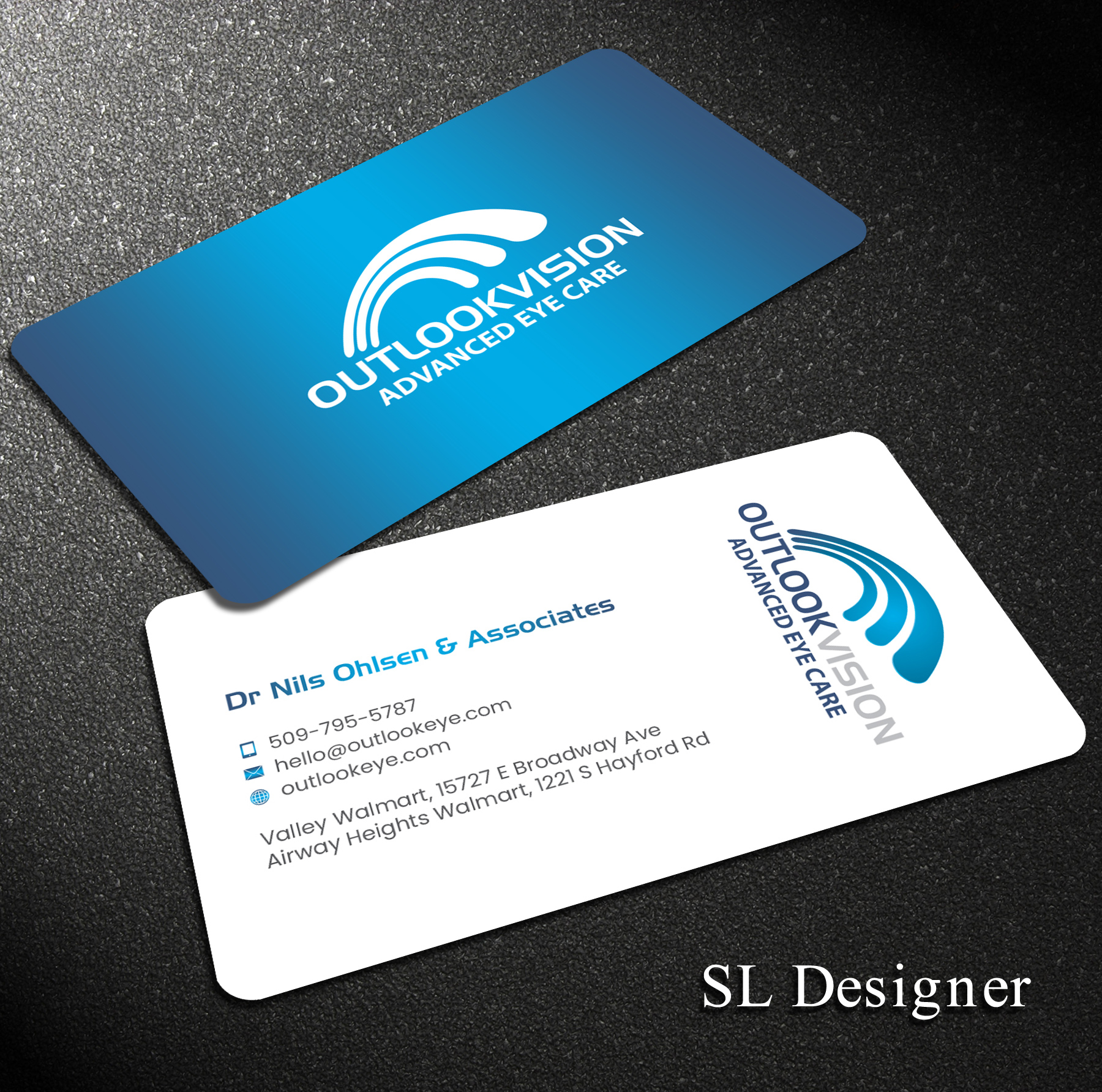 Design de Carte de Visite par SL Designer pour Outlook Vision | Design #25830894