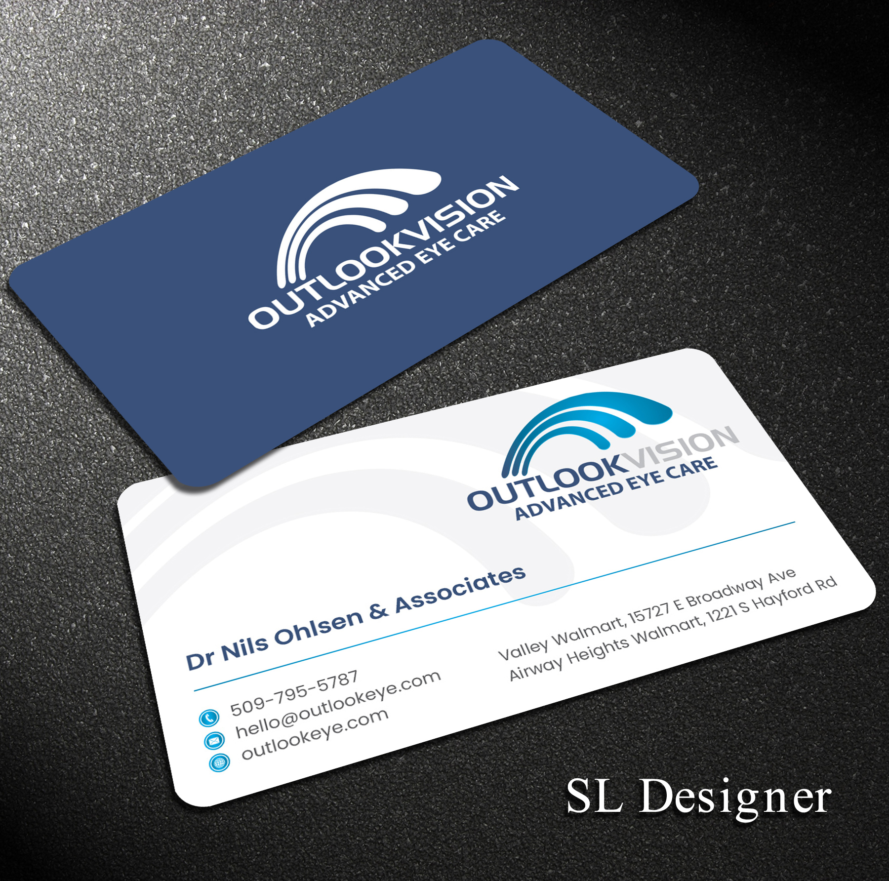 Design de Carte de Visite par SL Designer pour Outlook Vision | Design #25830895