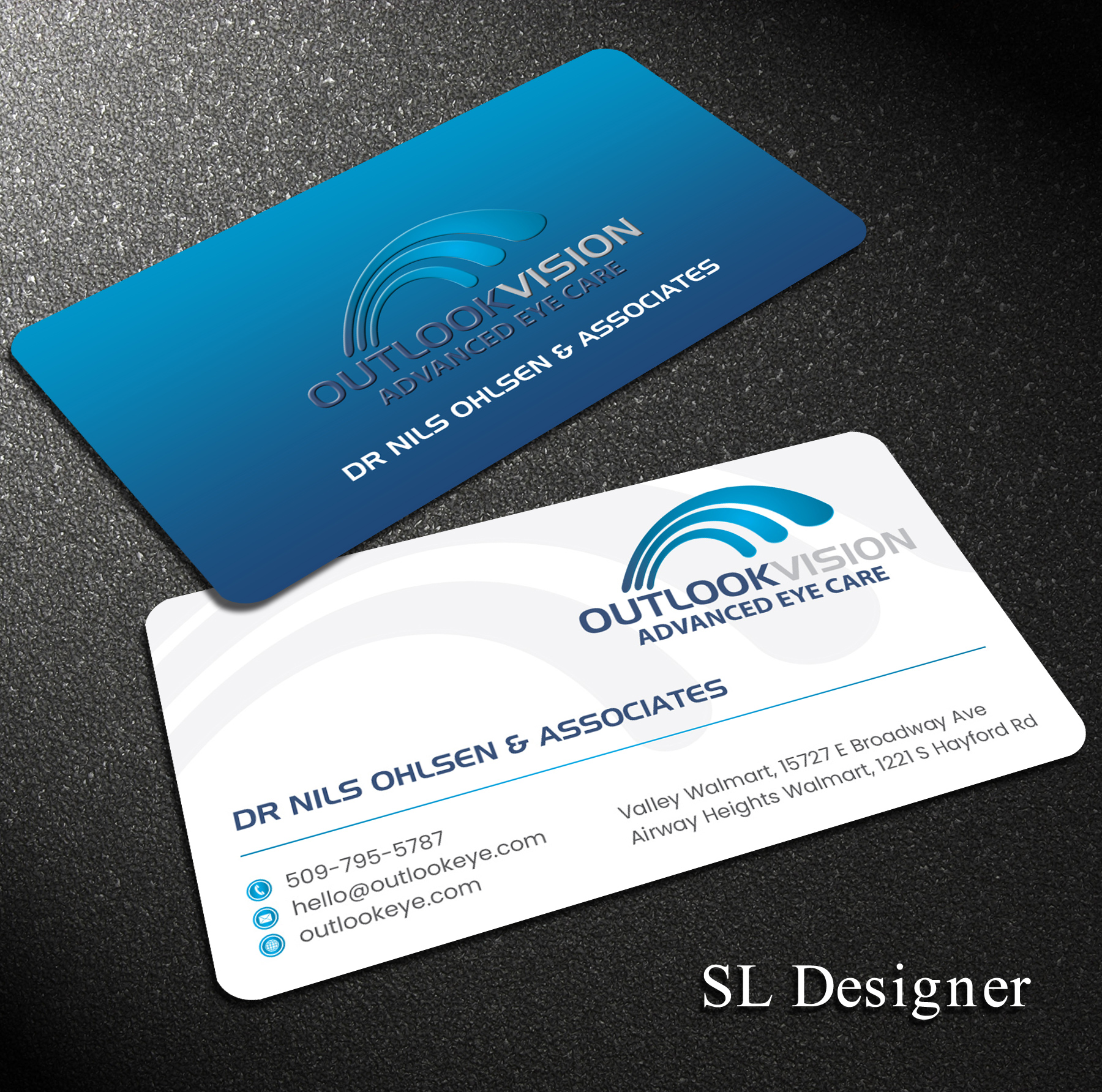 Business Card Design by SL Designer for Outlook Vision | Design #25837154