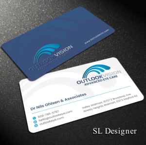 Business Card Design by SL Designer for Outlook Vision | Design: #25837163
