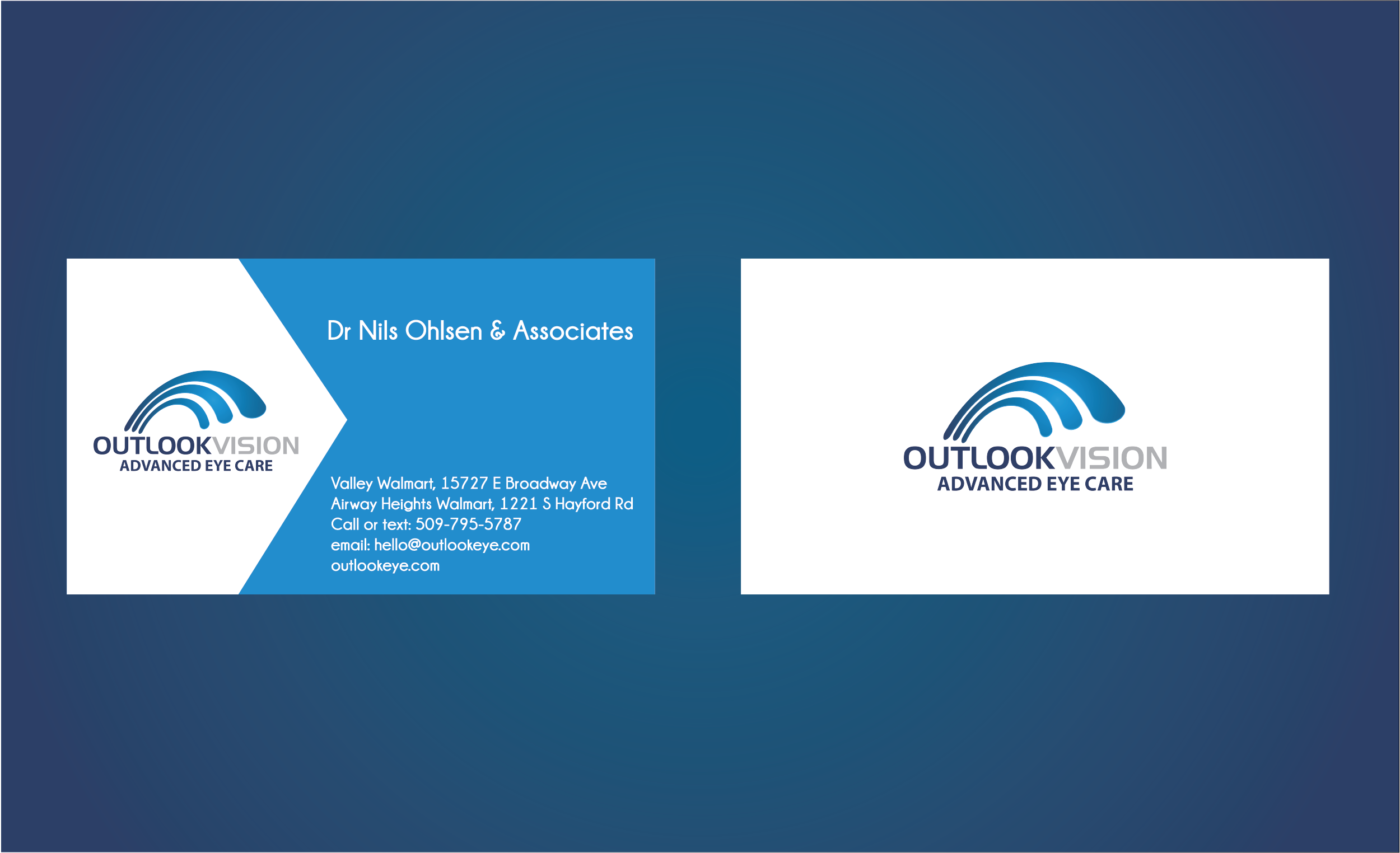 Design de Carte de Visite par The Talich pour Outlook Vision | Design #25867659