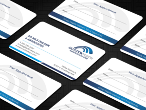 Business Card Design by Tripti Ranjan Gain for Outlook Vision | Design: #25832256