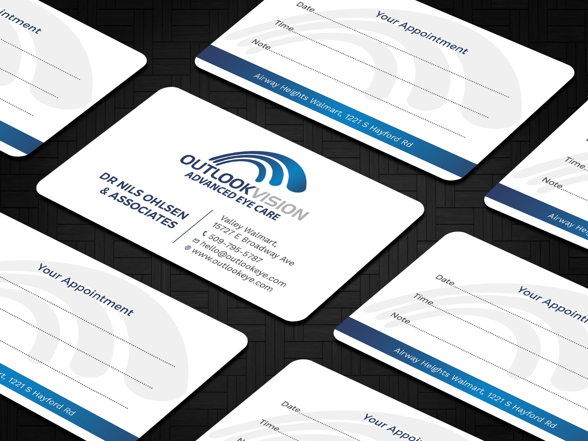 Design de Carte de Visite par Tripti Ranjan Gain pour Outlook Vision | Design #25832258