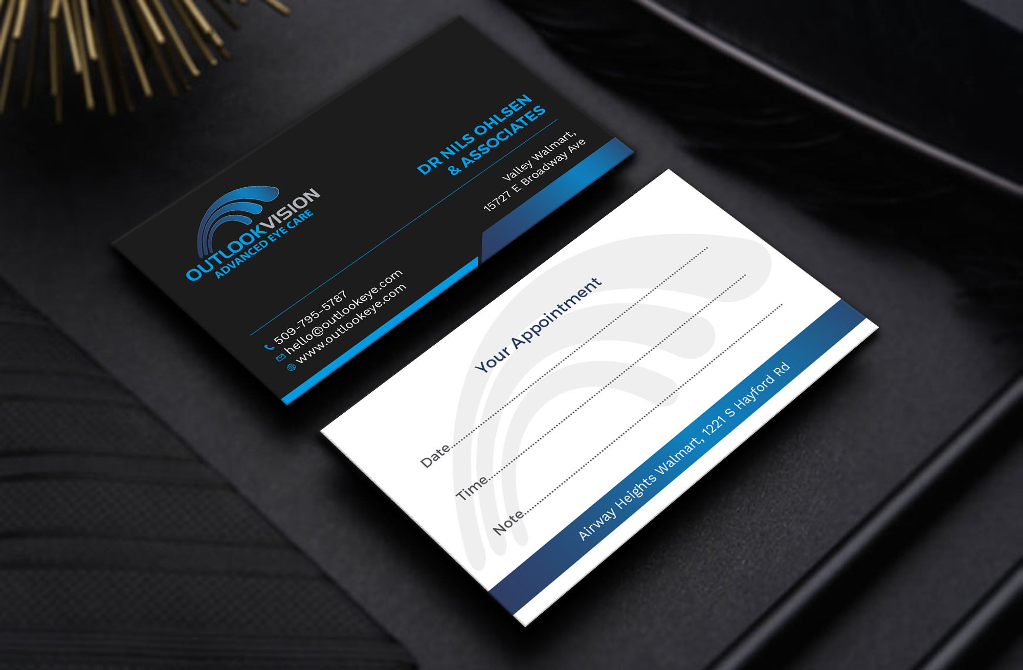 Design de Carte de Visite par Tripti Ranjan Gain pour Outlook Vision | Design #25832265