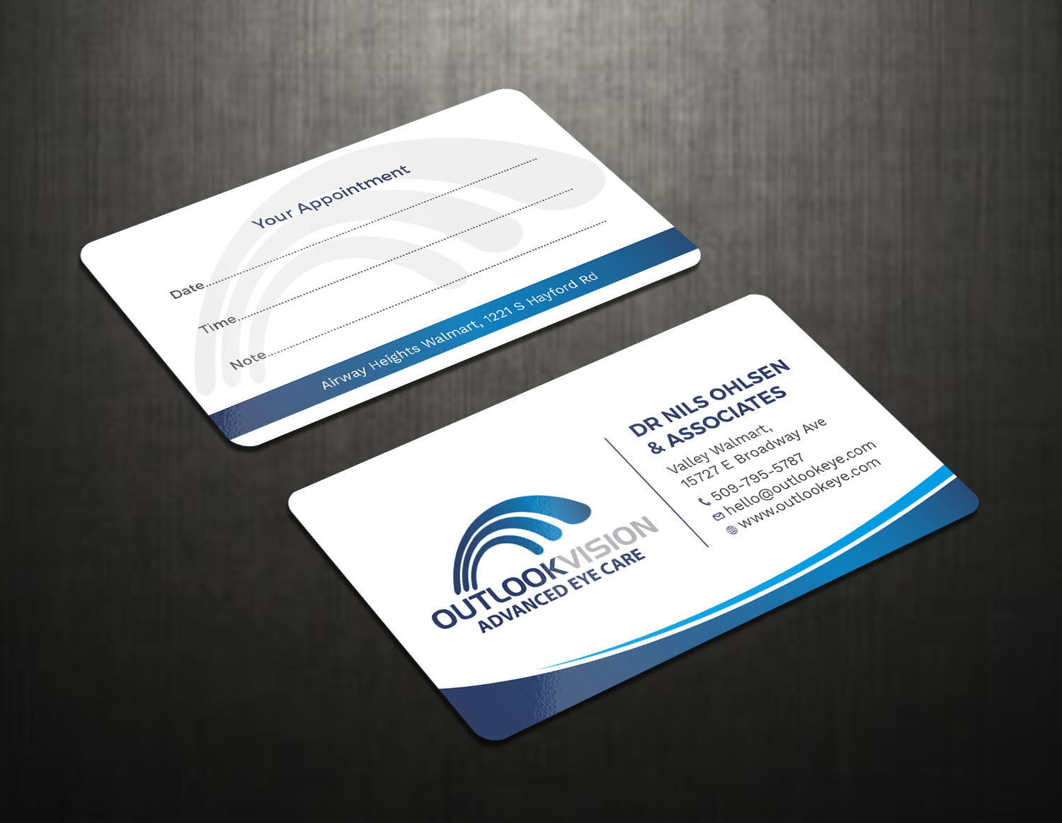 Design de Carte de Visite par Tripti Ranjan Gain pour Outlook Vision | Design #25832266