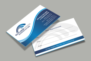 Outlook Vision seeks updated contemporary business card | Business Card Design by Tripti Ranjan Gain