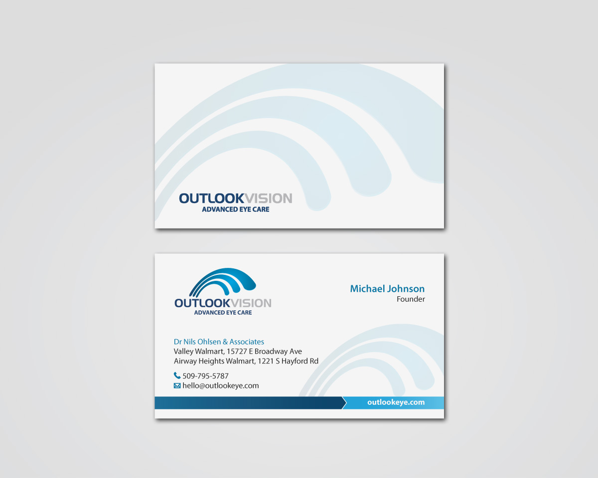 Design de Carte de Visite par MDesign pour Outlook Vision | Design #25851919