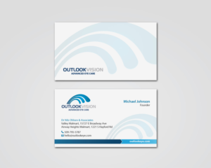 Business Card Design by MDesign for Outlook Vision | Design: #25851919
