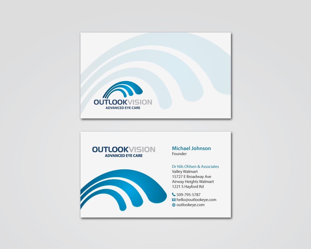 Design de Carte de Visite par MDesign pour Outlook Vision | Design #25851922