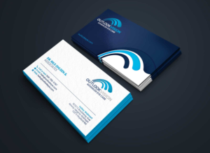 Business Card Design by Soma.Debnath for Outlook Vision | Design: #25837562