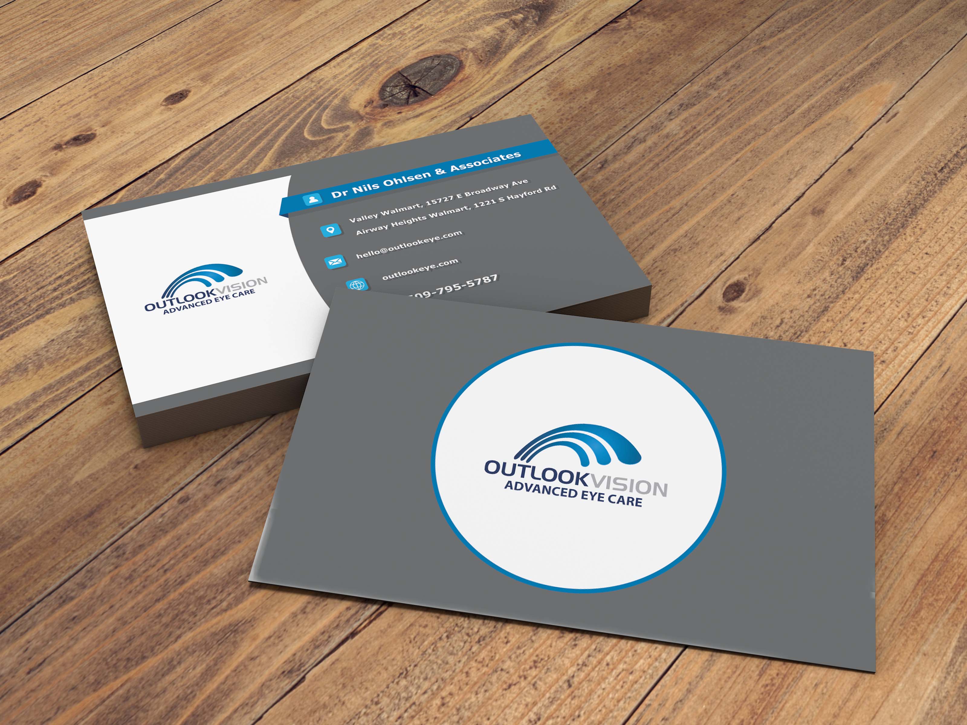 Business Card Design by dizajnm for Outlook Vision | Design #25868427
