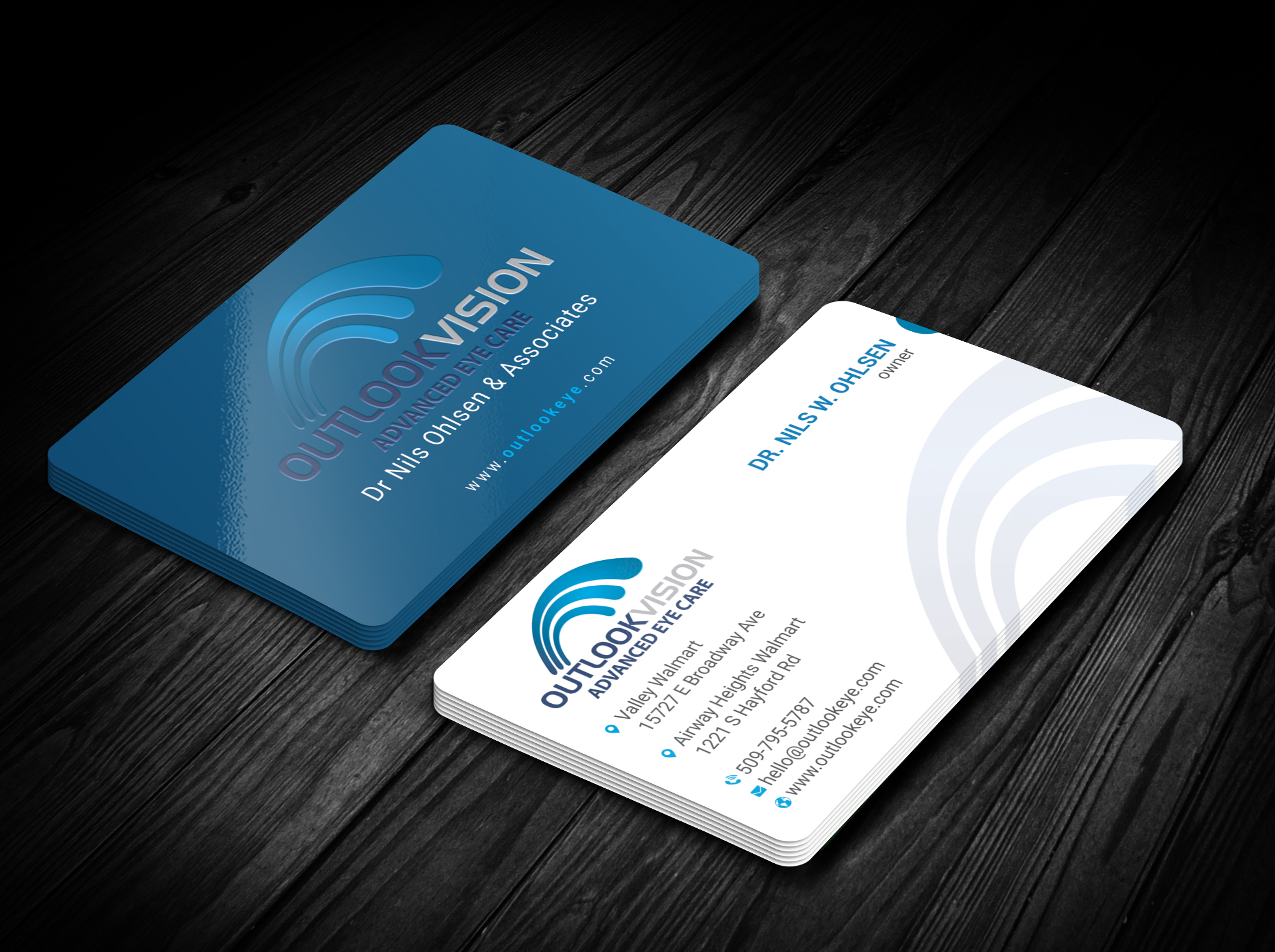 Design de Carte de Visite par Neamot pour Outlook Vision | Design #25856025