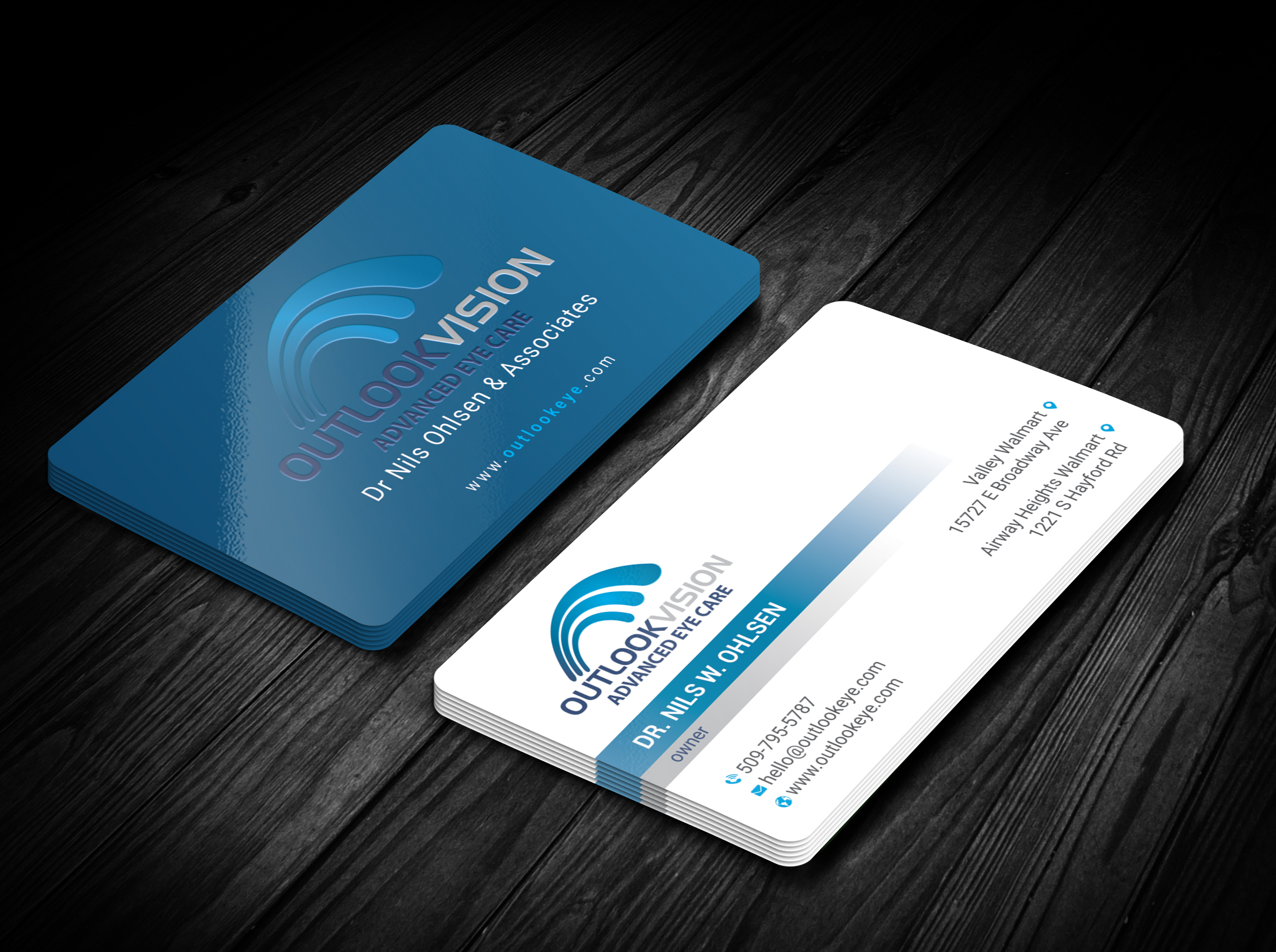 Design de Carte de Visite par Neamot pour Outlook Vision | Design #25856026