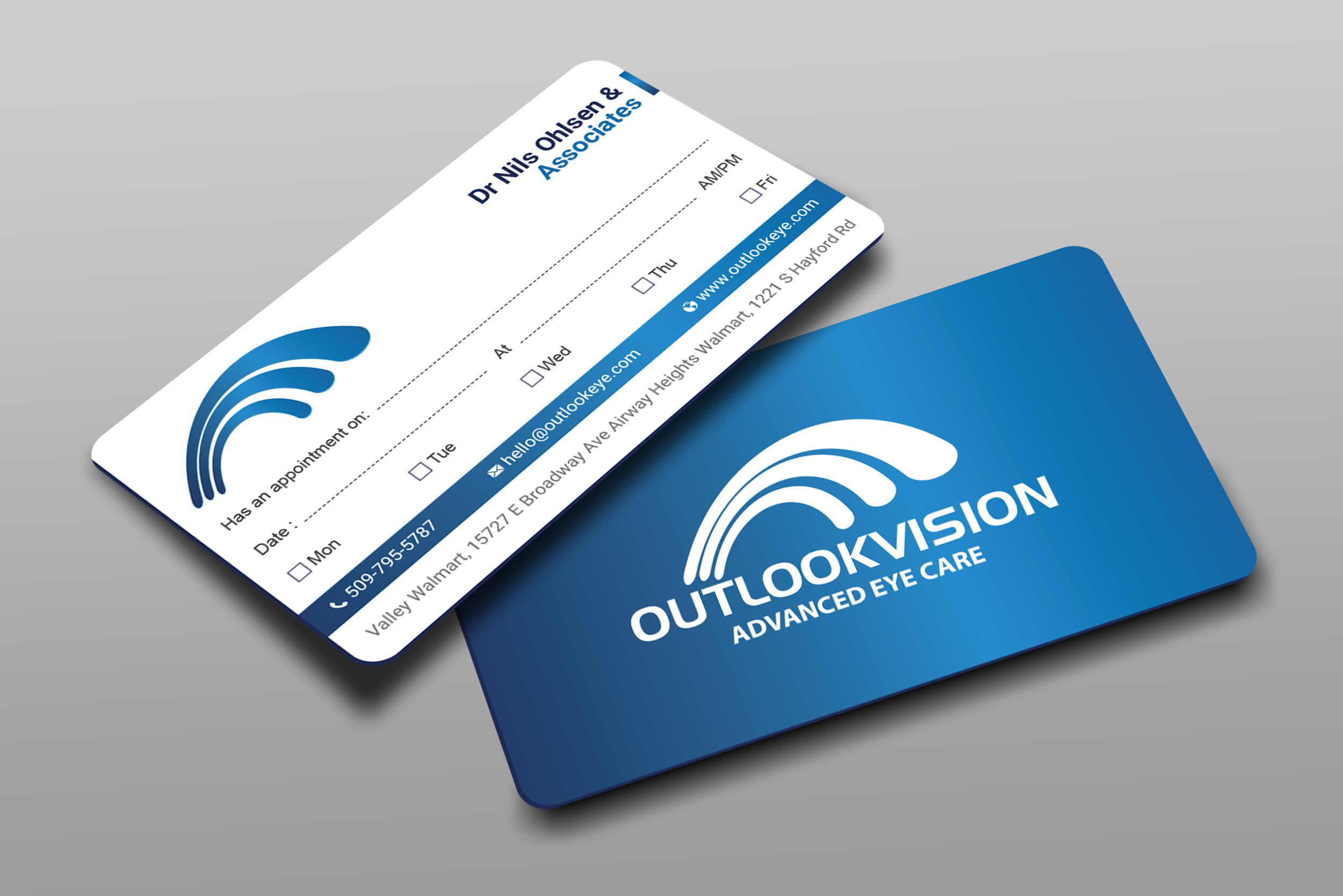 Design de Carte de Visite par Uttom 2 pour Outlook Vision | Design #25835181