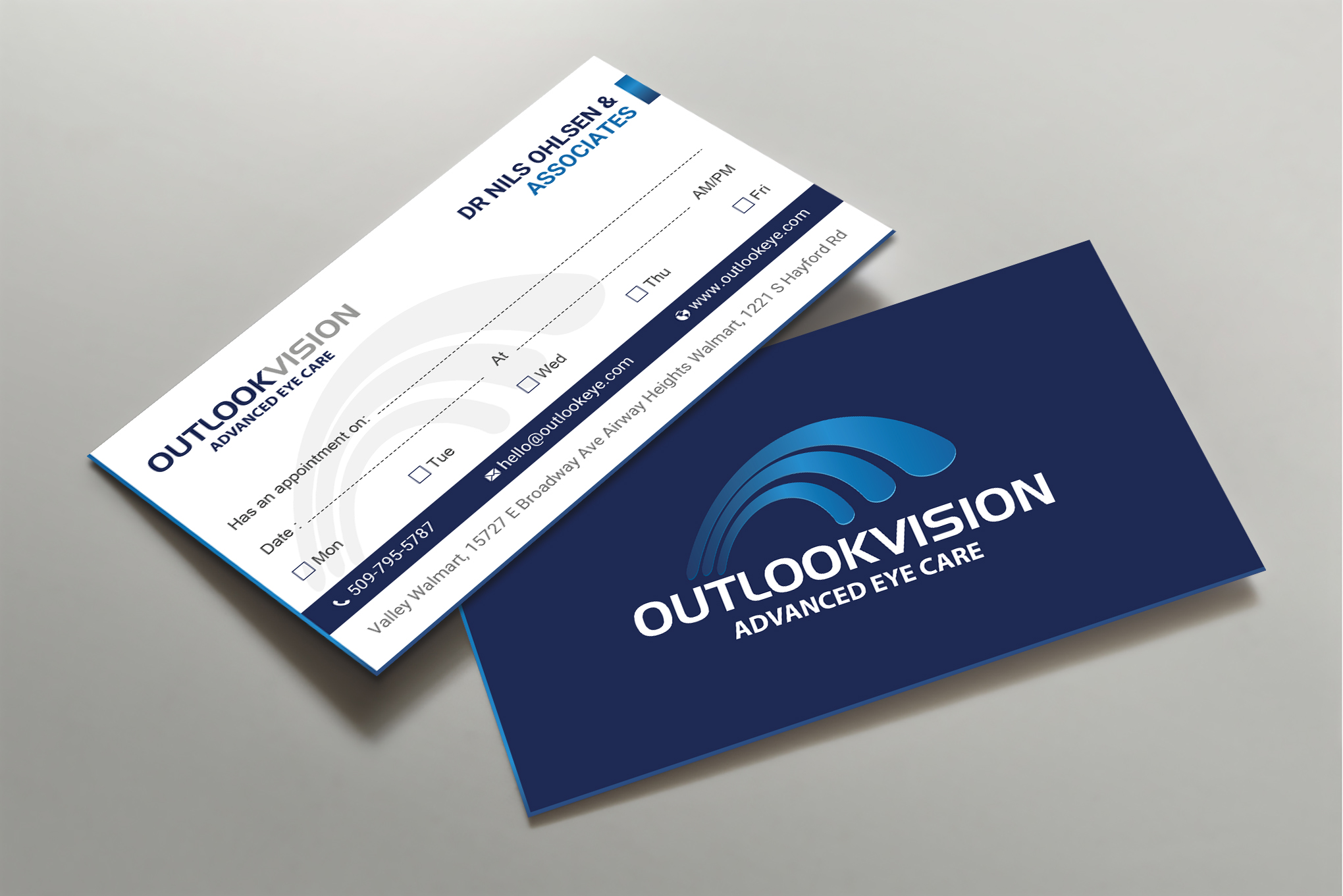 Design de Carte de Visite par Uttom 2 pour Outlook Vision | Design #25835183