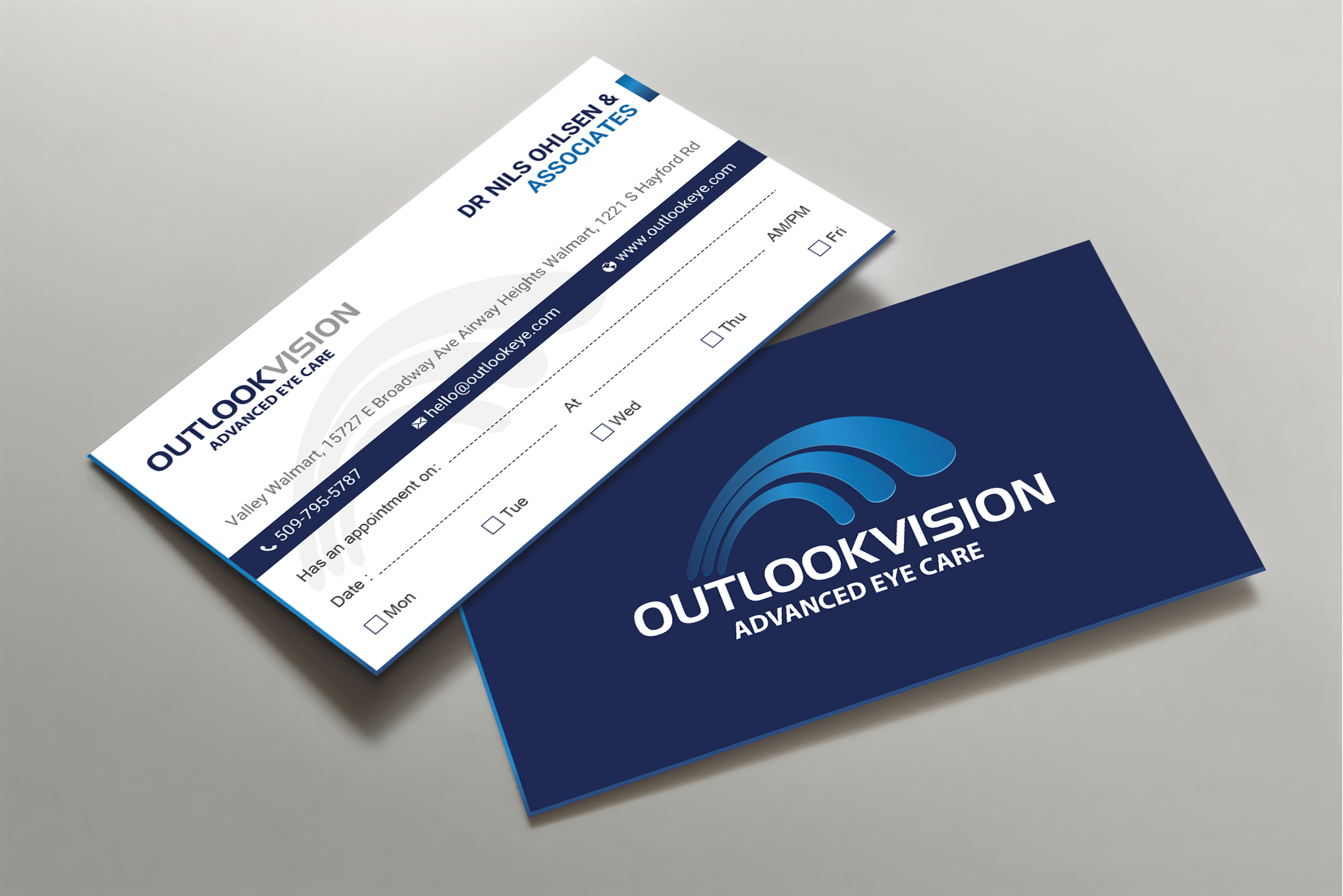 Visitenkarten-Design von Uttom 2 für Outlook Vision | Design #25835184