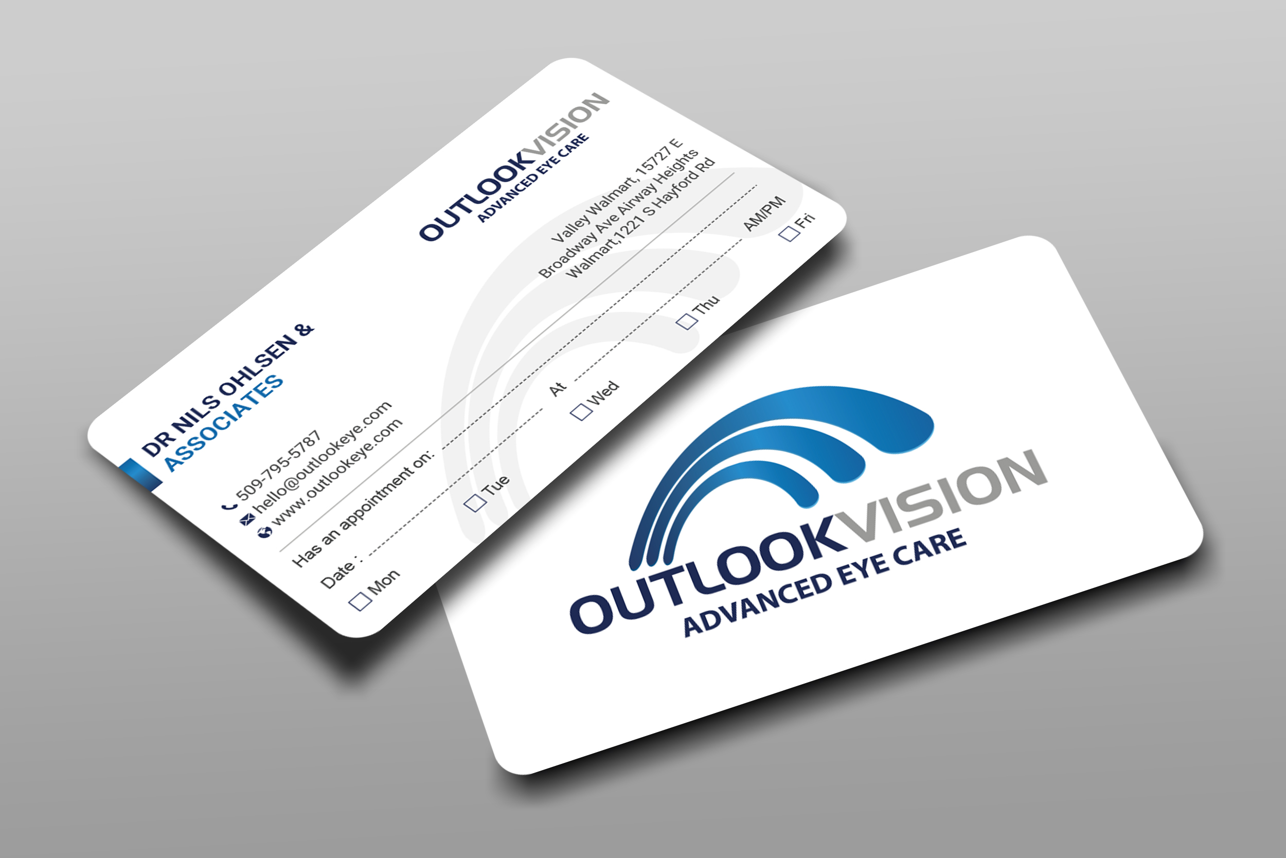Design de Carte de Visite par Uttom 2 pour Outlook Vision | Design #25835193