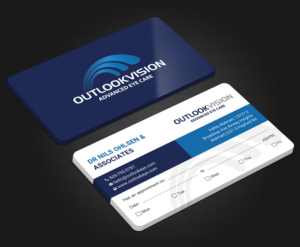 Outlook Vision seeks updated contemporary business card | Business Card Design by Uttom 2