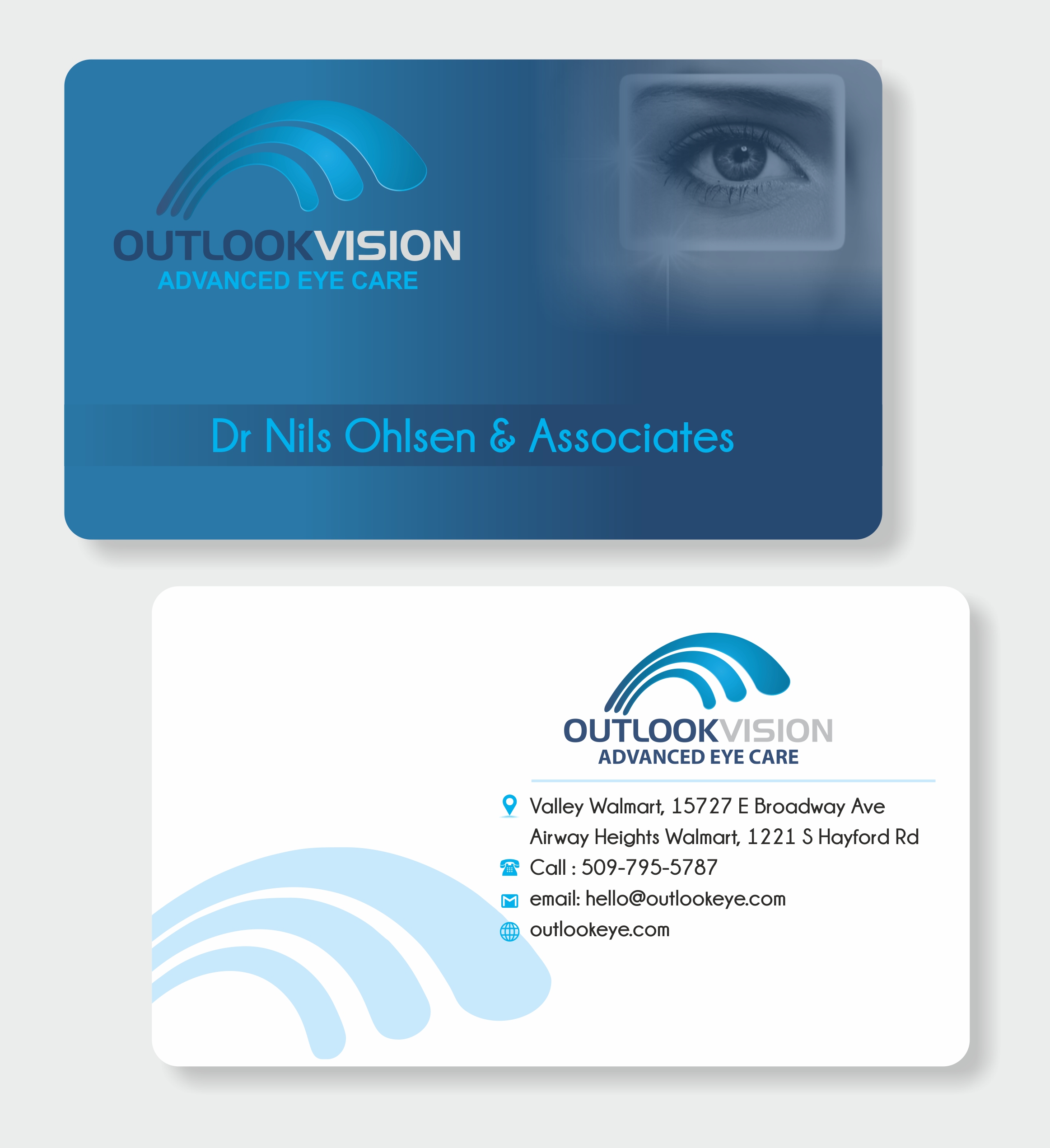 Business Card Design by Nafis 4 for Outlook Vision | Design #25864375