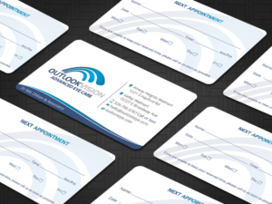 Business Card Design by DesignShout for Outlook Vision | Design: #25832653