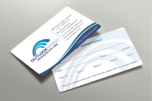 Business Card Design by DesignShout for Outlook Vision | Design #25832748