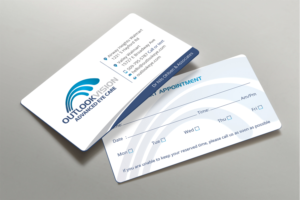 Business Card Design by DesignShout for Outlook Vision | Design: #25832749