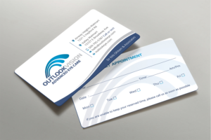 Business Card Design by DesignShout for Outlook Vision | Design: #25832756