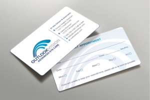 Business Card Design by DesignShout for Outlook Vision | Design: #25832799