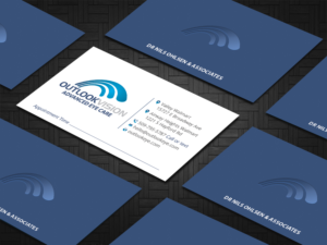 Business Card Design by DesignShout for Outlook Vision | Design: #25838671