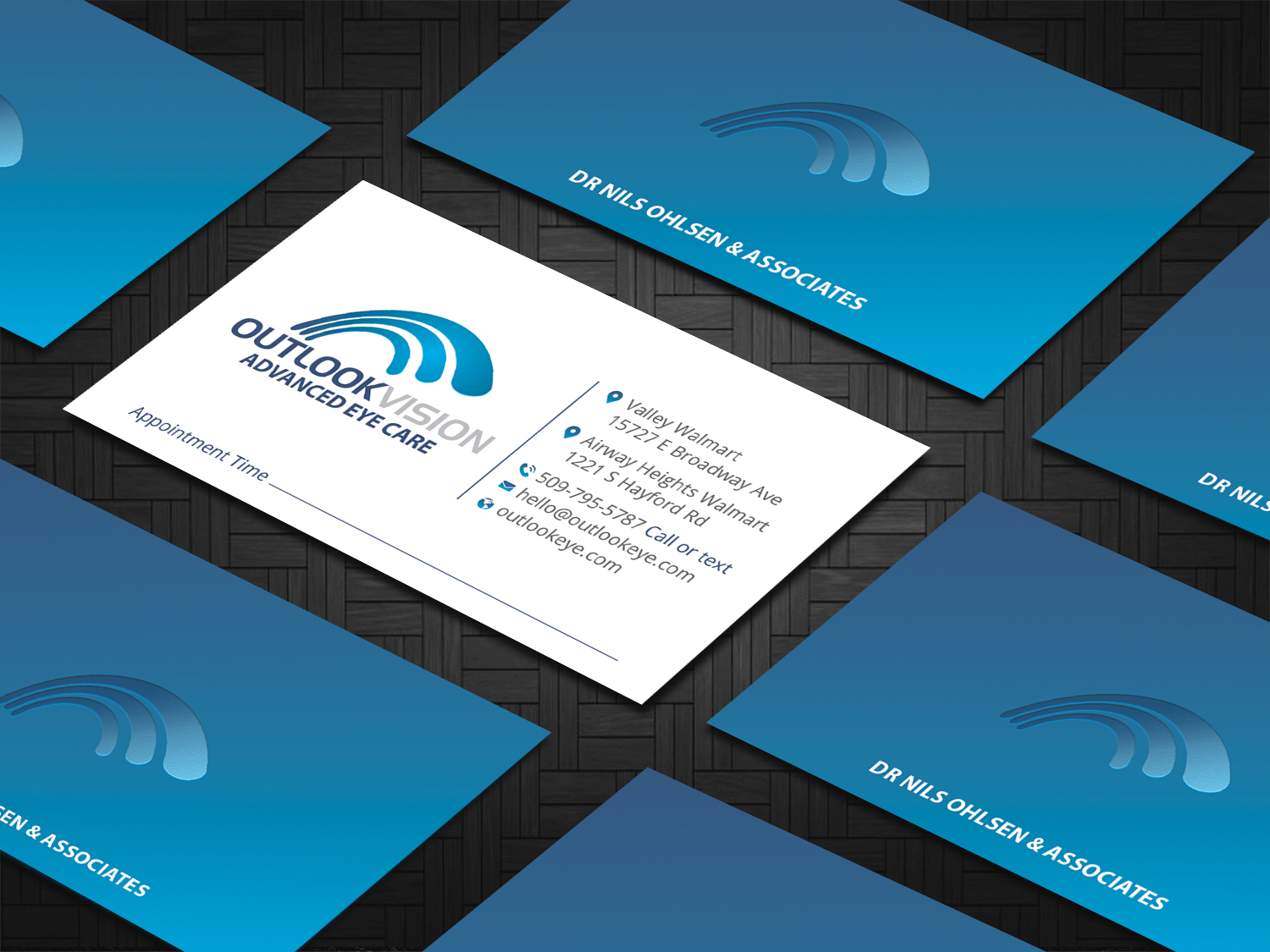 Visitenkarten-Design von DesignShout für Outlook Vision | Design #25838672