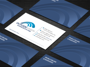 Business Card Design by DesignShout for Outlook Vision | Design: #25838722