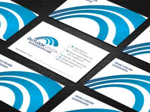 Business Card Design by DesignShout for Outlook Vision | Design: #25838728
