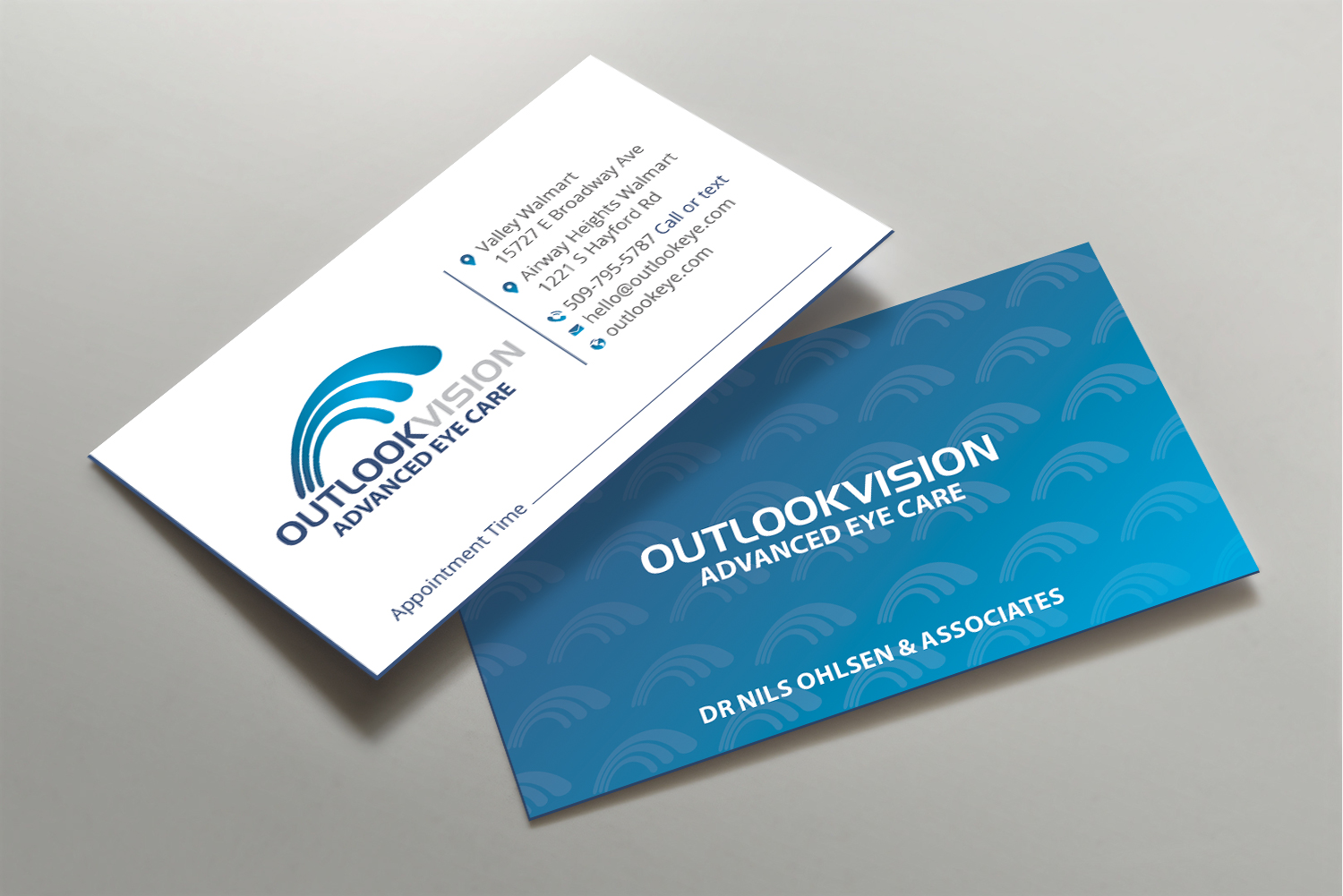 Design de Carte de Visite par DesignShout pour Outlook Vision | Design #25843529