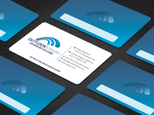 Business Card Design by DesignShout for Outlook Vision | Design: #25843575