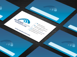 Business Card Design by DesignShout for Outlook Vision | Design: #25843576