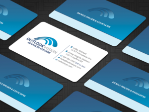 Business Card Design by DesignShout for Outlook Vision | Design: #25843589