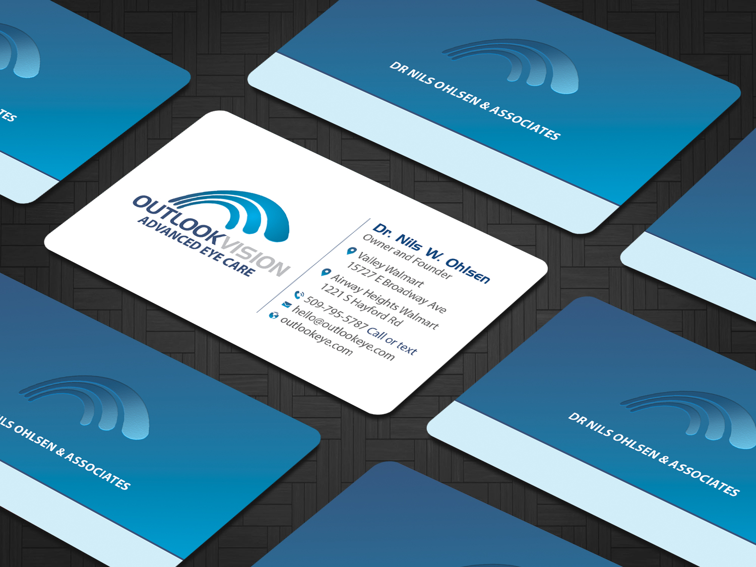 Design de Carte de Visite par DesignShout pour Outlook Vision | Design #25843621