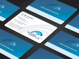Business Card Design by DesignShout for Outlook Vision | Design: #25843634