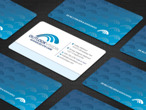 Business Card Design by DesignShout for Outlook Vision | Design: #25843646
