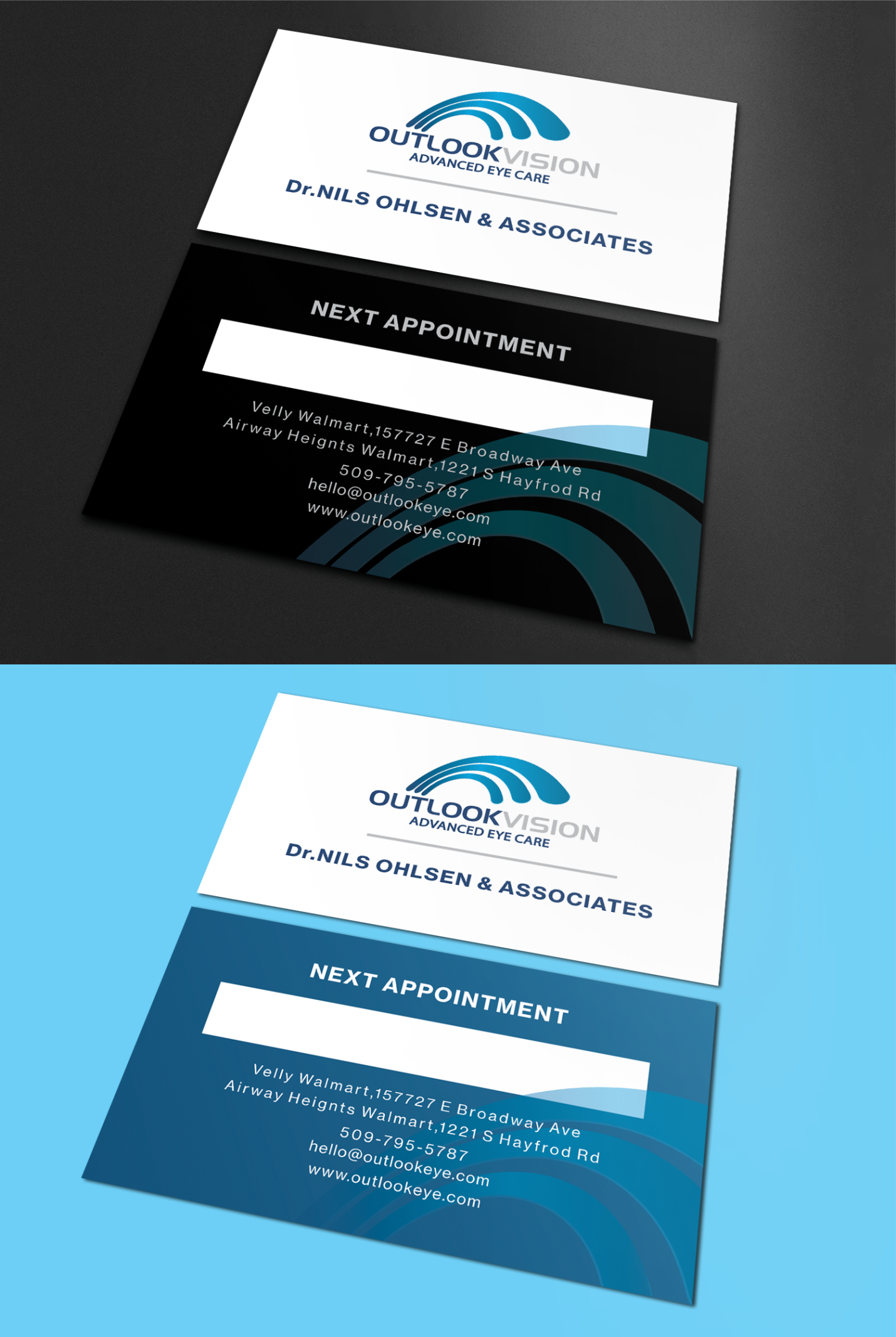 Design de Carte de Visite par sacramental pour Outlook Vision | Design #25861785