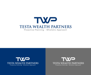 Testa Wealth Partners/ Proactive Planning - Wholistic Approach | Logo Design by rdlsantos